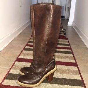 Anthropologie Schuler & Sons Tall Leather Boots😘